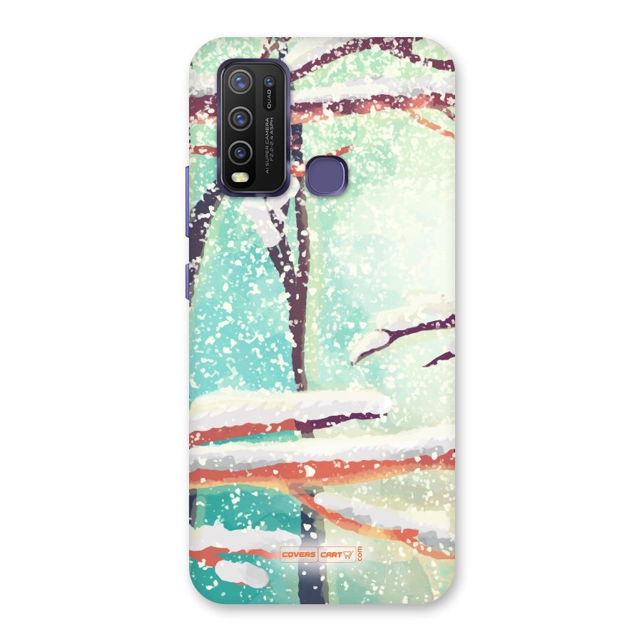 Winter Season Back Case for Vivo Y30