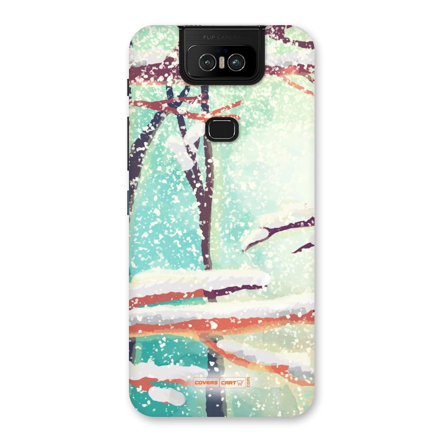 Winter Season Back Case for Zenfone 6z