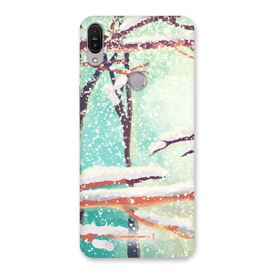 Winter Season Back Case for Zenfone Max Pro M1