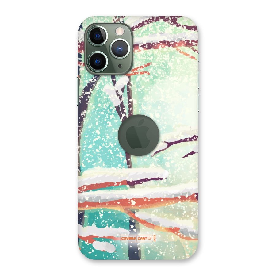 Winter Season Back Case for iPhone 11 Pro Logo  Cut