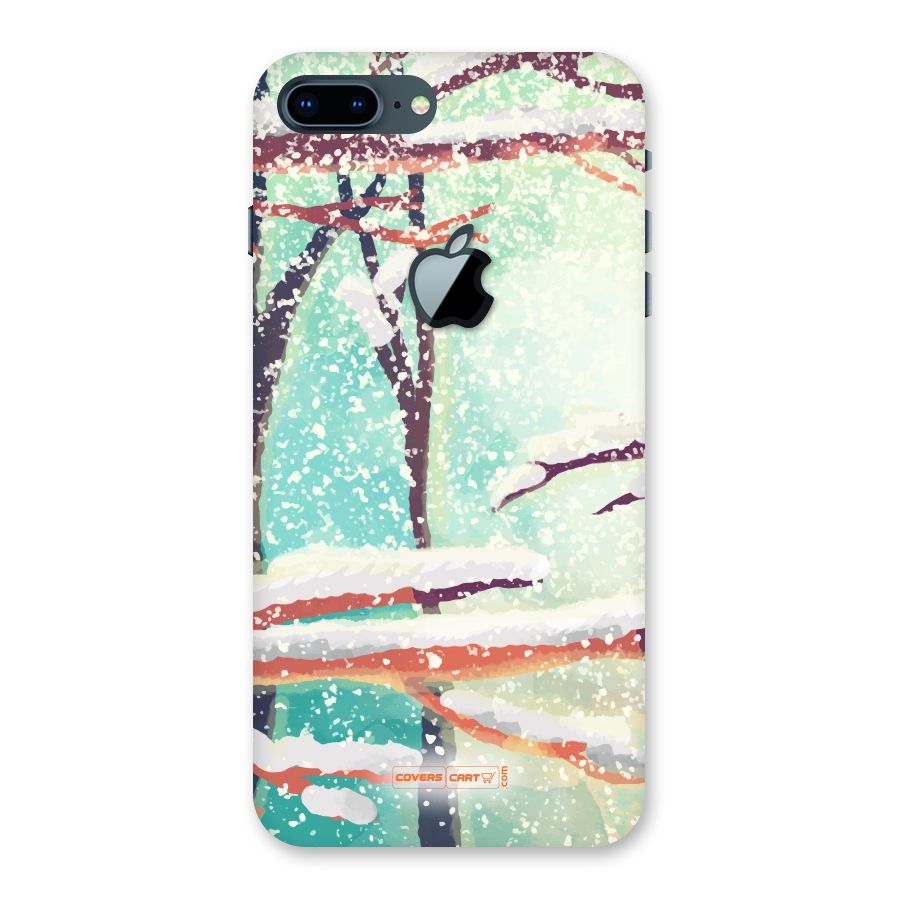Winter Season Back Case for iPhone 7 Plus Apple Cut