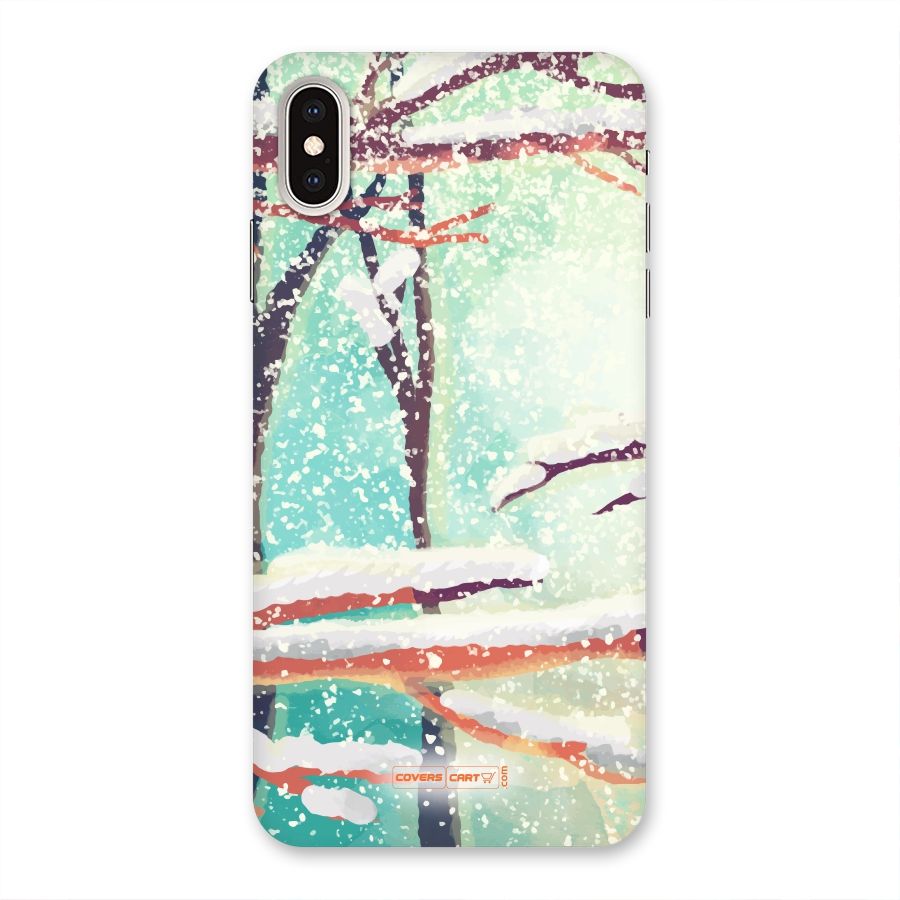 Winter Season Back Case for iPhone XS Max