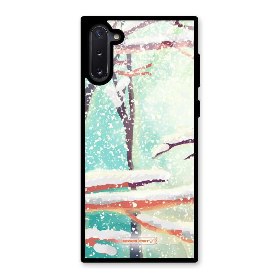 Winter Season Glass Back Case for Galaxy Note 10