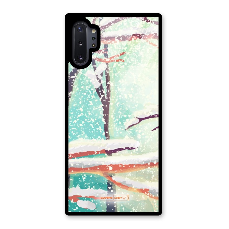 Winter Season Glass Back Case for Galaxy Note 10 Plus
