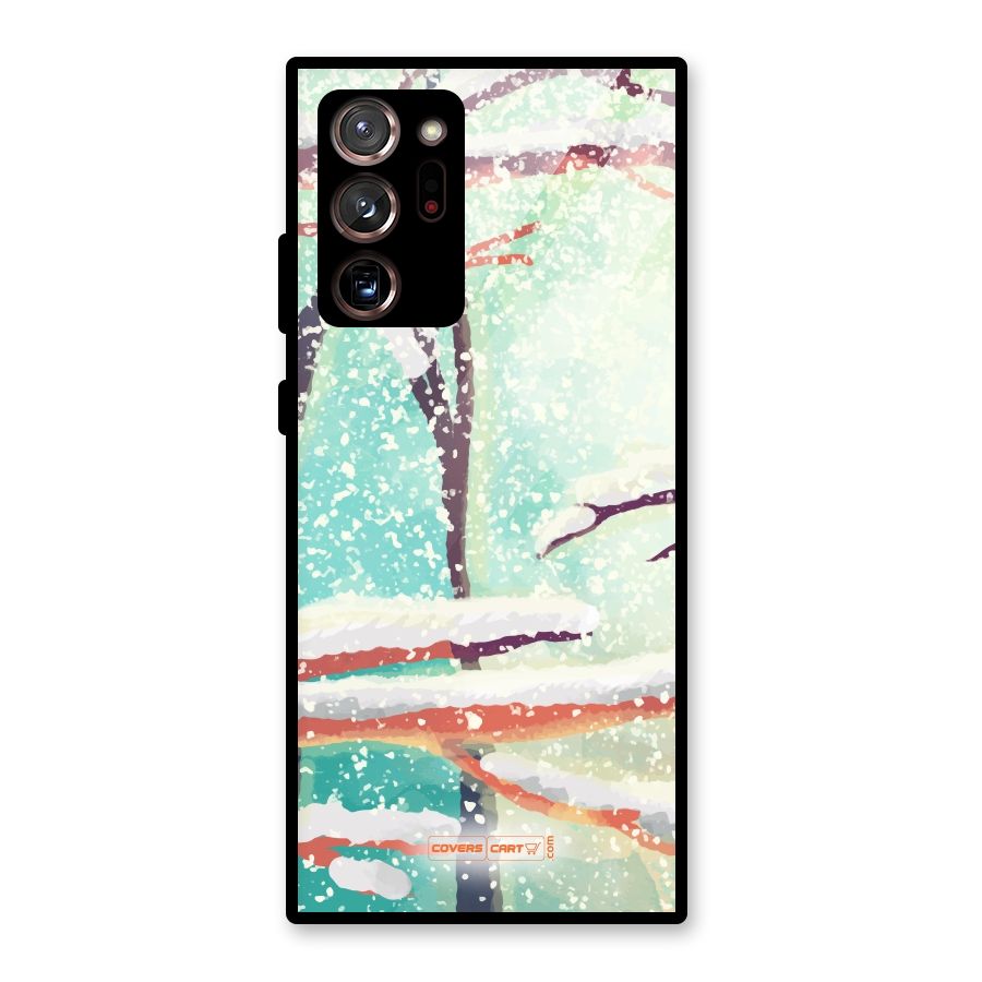 Winter Season Glass Back Case for Galaxy Note 20 Ultra