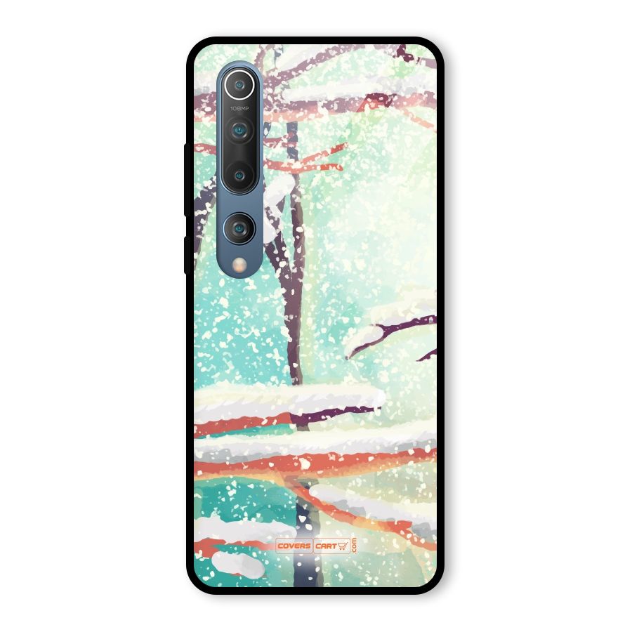 Winter Season Glass Back Case for Mi 10