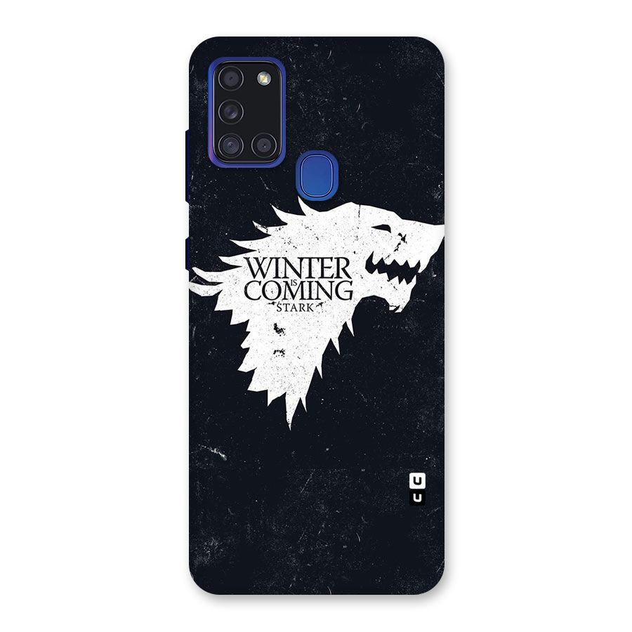 Winter is Coming Stark Back Case for Galaxy A21s