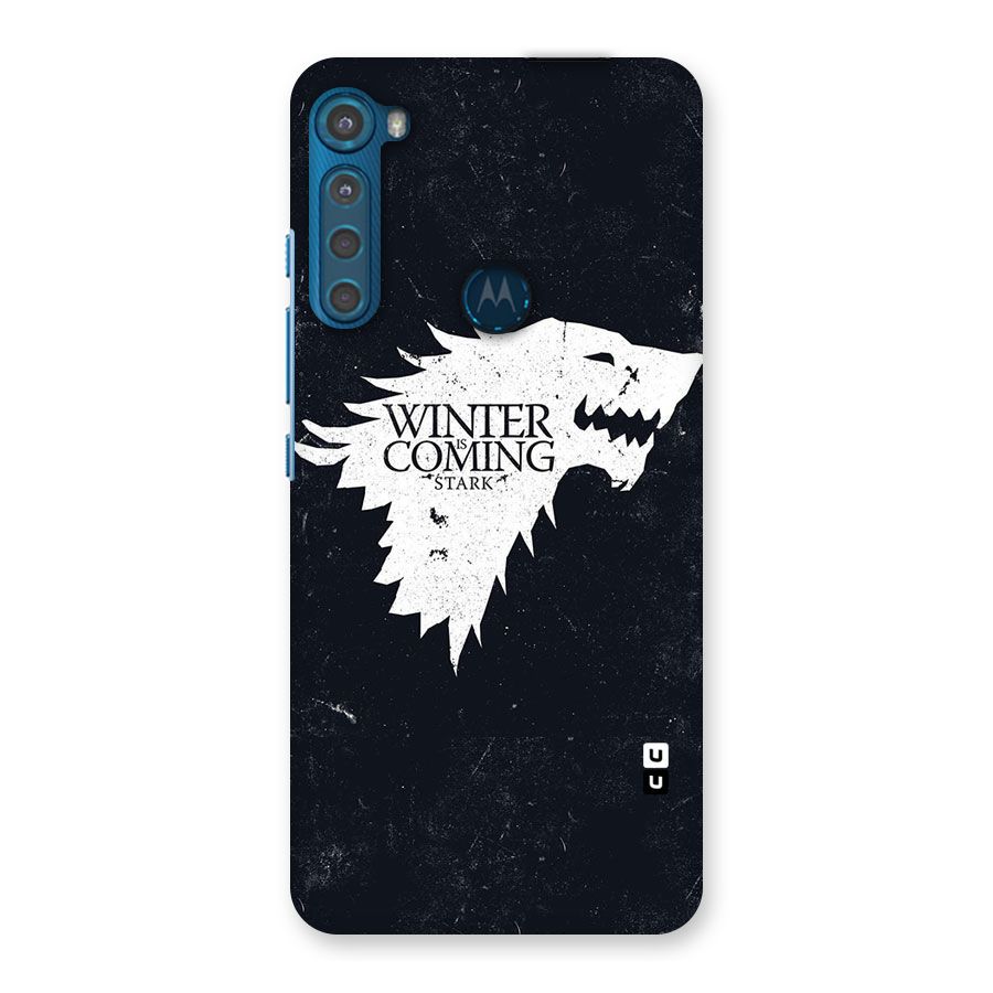 Winter is Coming Stark Back Case for Motorola One Fusion Plus
