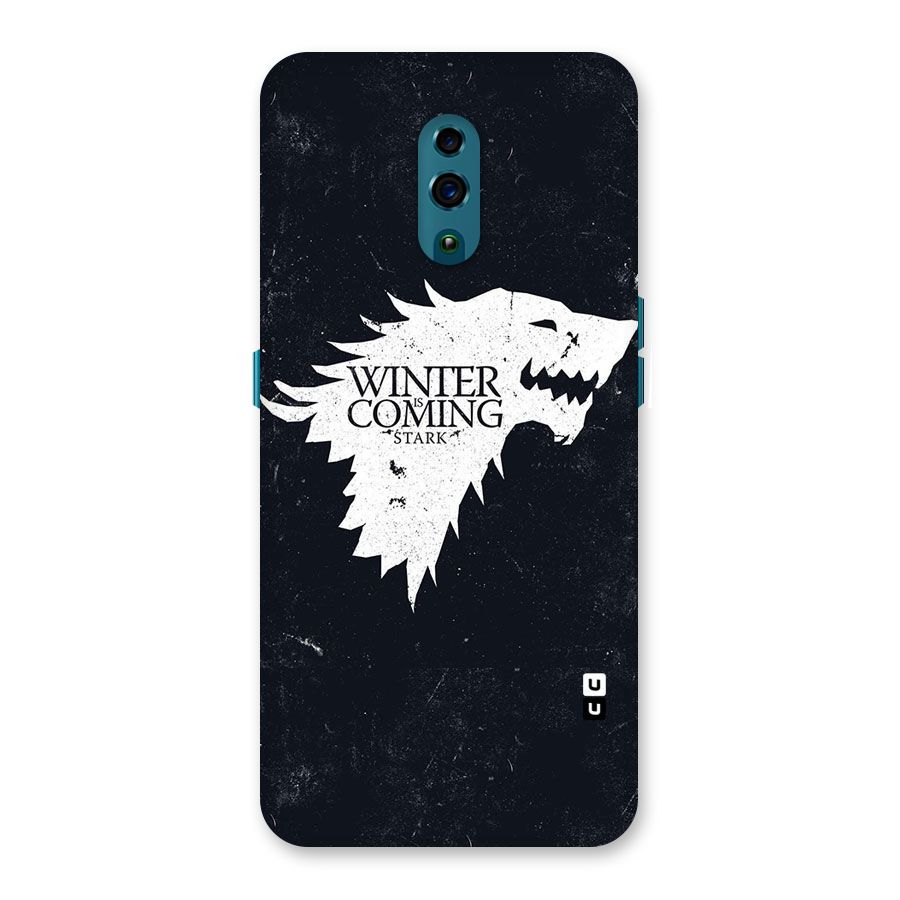 Winter is Coming Stark Back Case for Oppo Reno