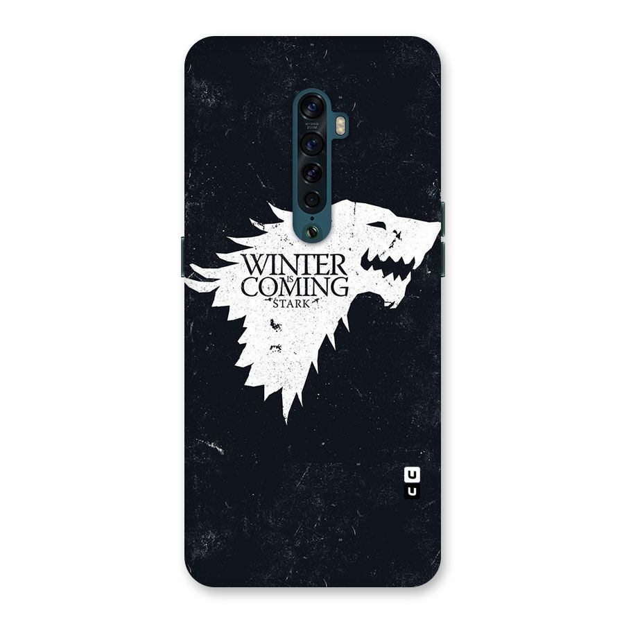 Winter is Coming Stark Back Case for Oppo Reno2
