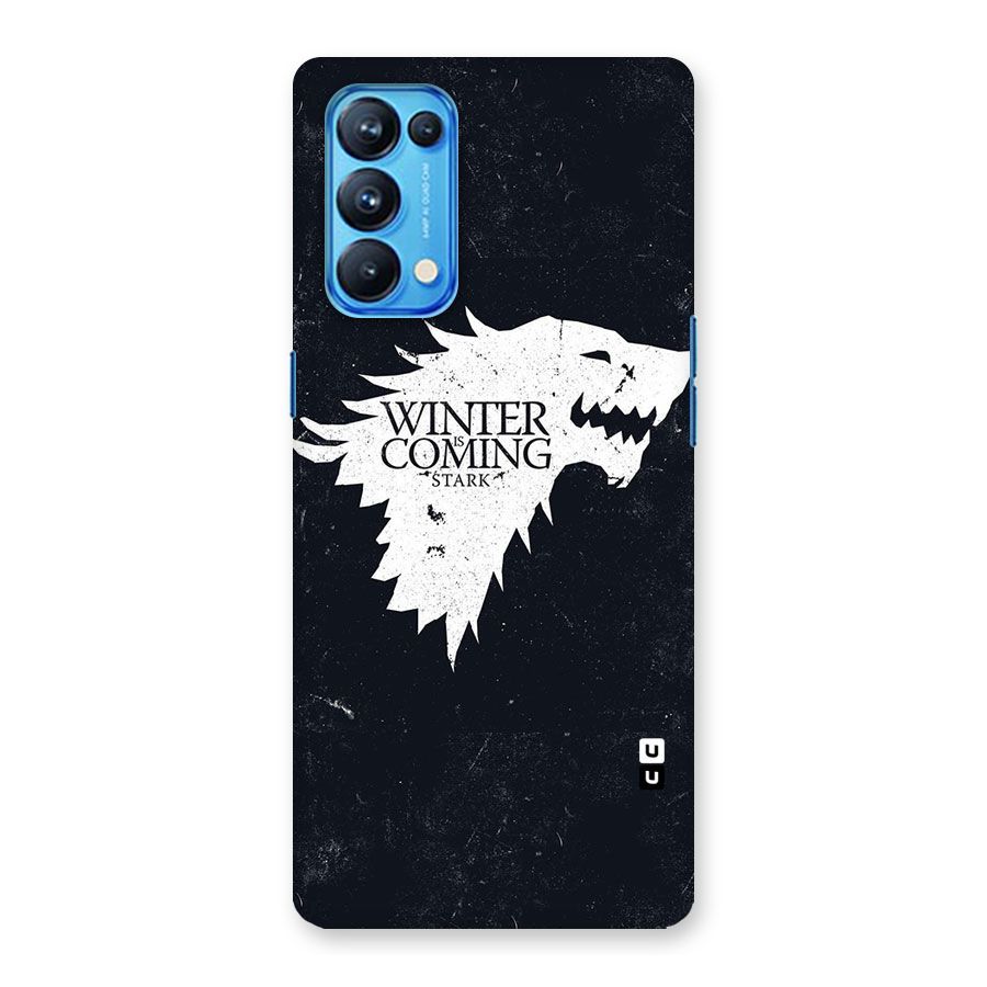 Winter is Coming Stark Back Case for Oppo Reno5 Pro 5G