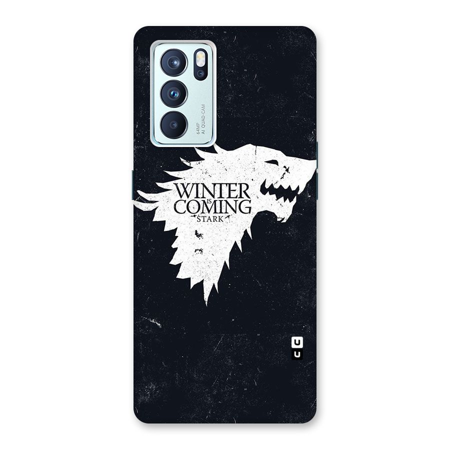 Winter is Coming Stark Back Case for Oppo Reno6 Pro 5G