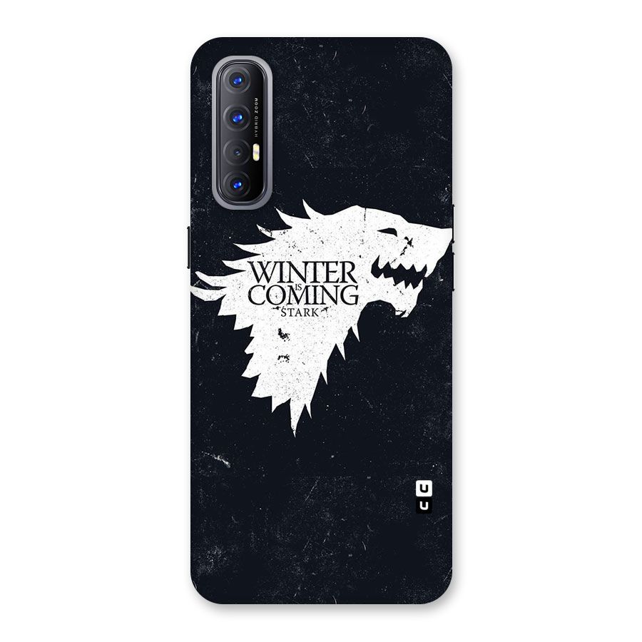 Winter is Coming Stark Back Case for Reno3 Pro