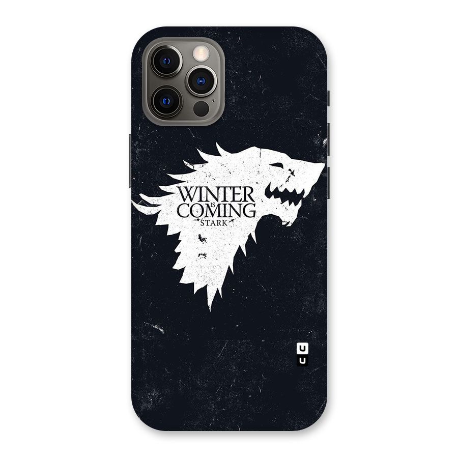 Winter is Coming Stark Back Case for iPhone 12 Pro
