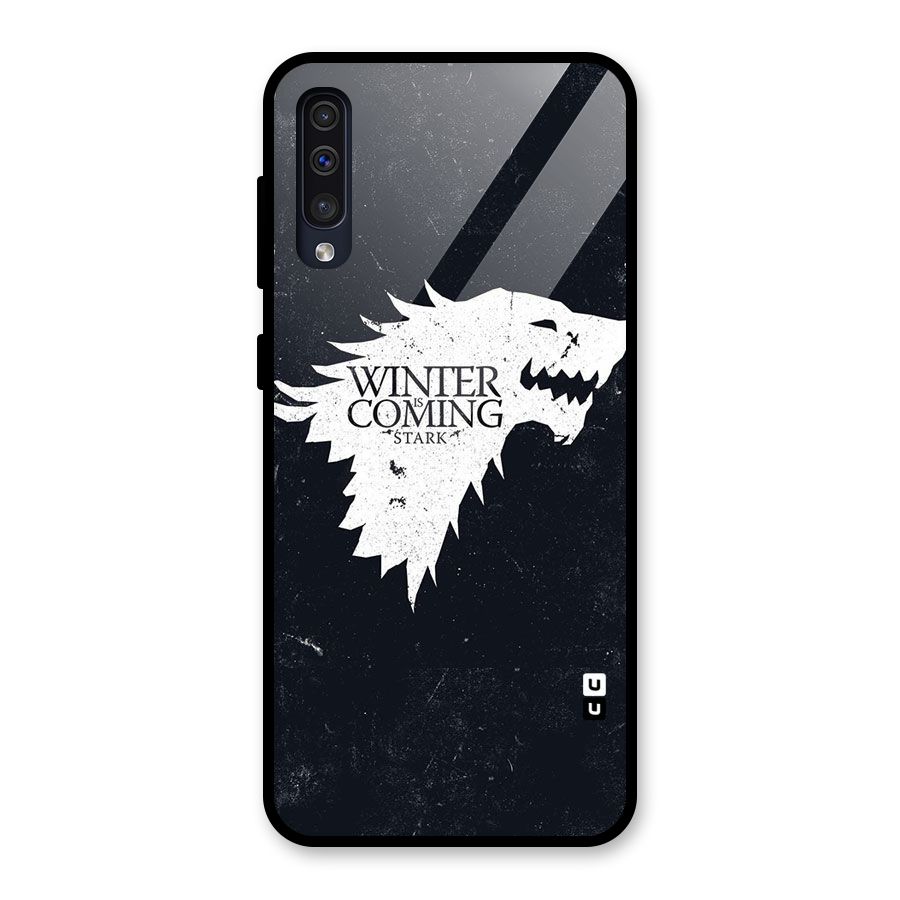Winter is Coming Stark Glass Back Case for Galaxy A50