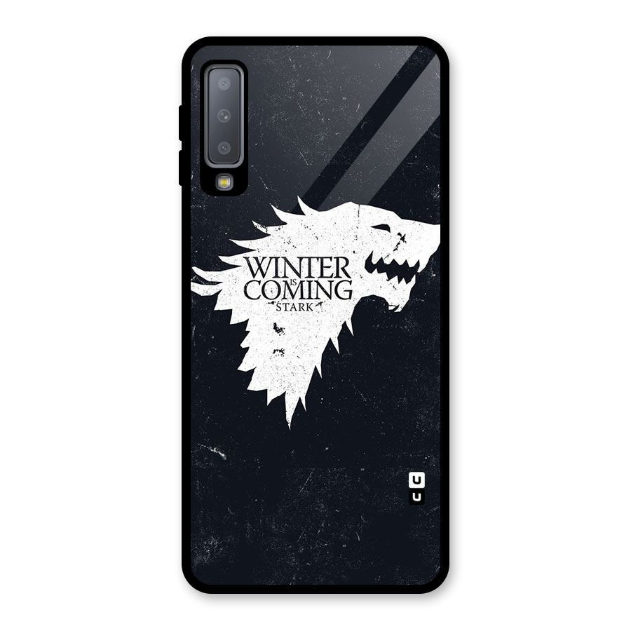 Winter is Coming Stark Glass Back Case for Galaxy A7 (2018)