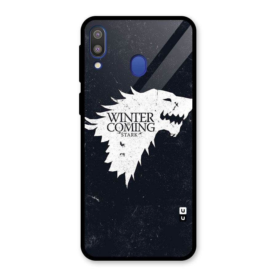Winter is Coming Stark Glass Back Case for Galaxy M20