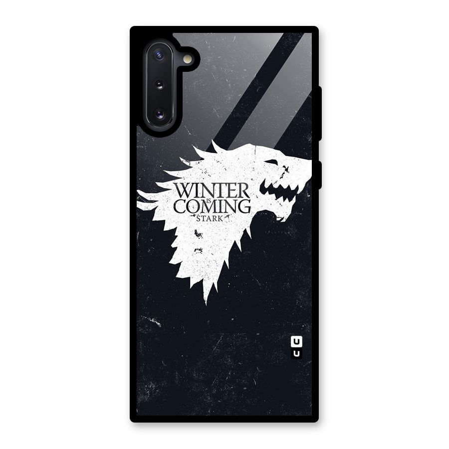 Winter is Coming Stark Glass Back Case for Galaxy Note 10