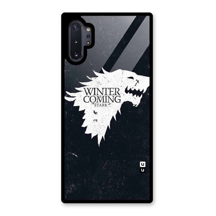 Winter is Coming Stark Glass Back Case for Galaxy Note 10 Plus