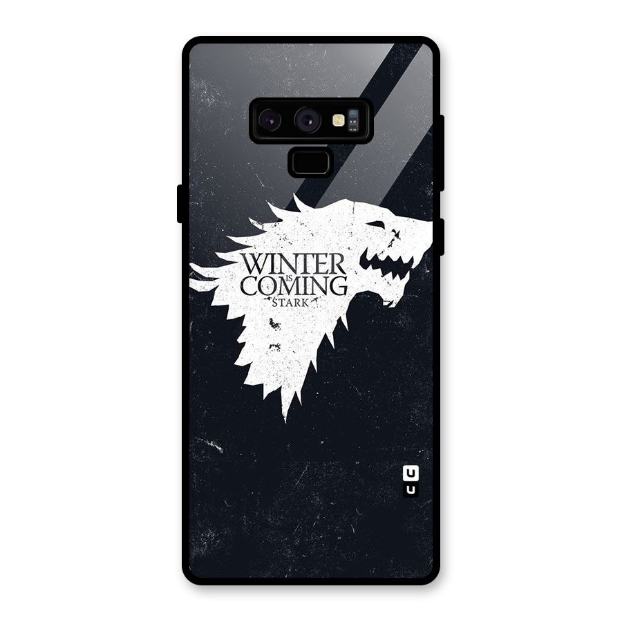 Winter is Coming Stark Glass Back Case for Galaxy Note 9