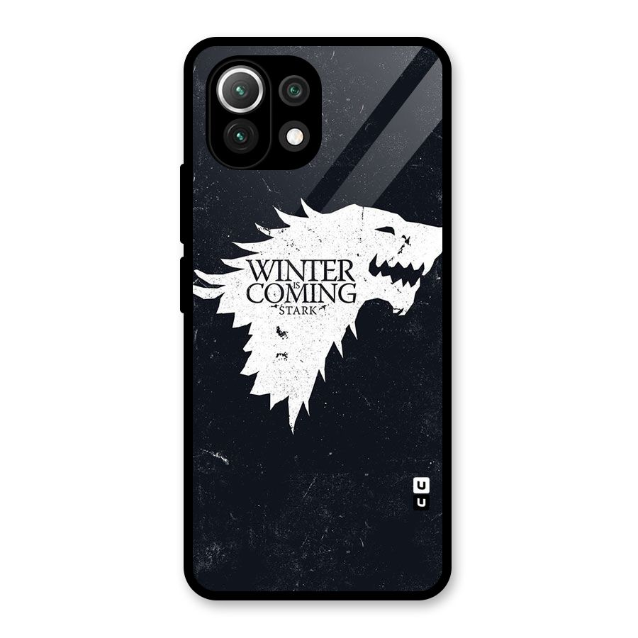 Winter is Coming Stark Glass Back Case for Mi 11 Lite NE 5G