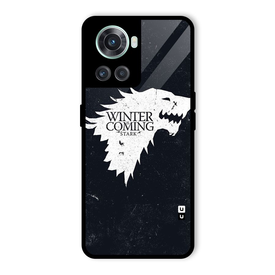 Winter is Coming Stark Glass Back Case for OnePlus 10R
