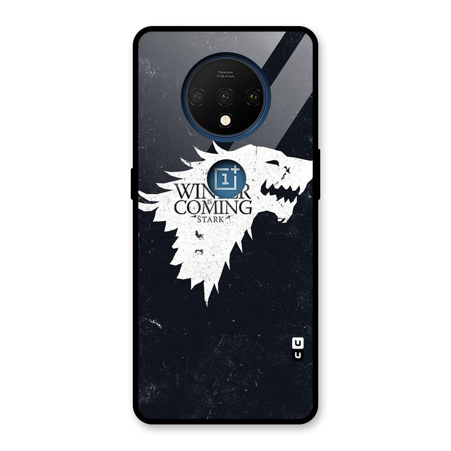 Winter is Coming Stark Glass Back Case for OnePlus 7T