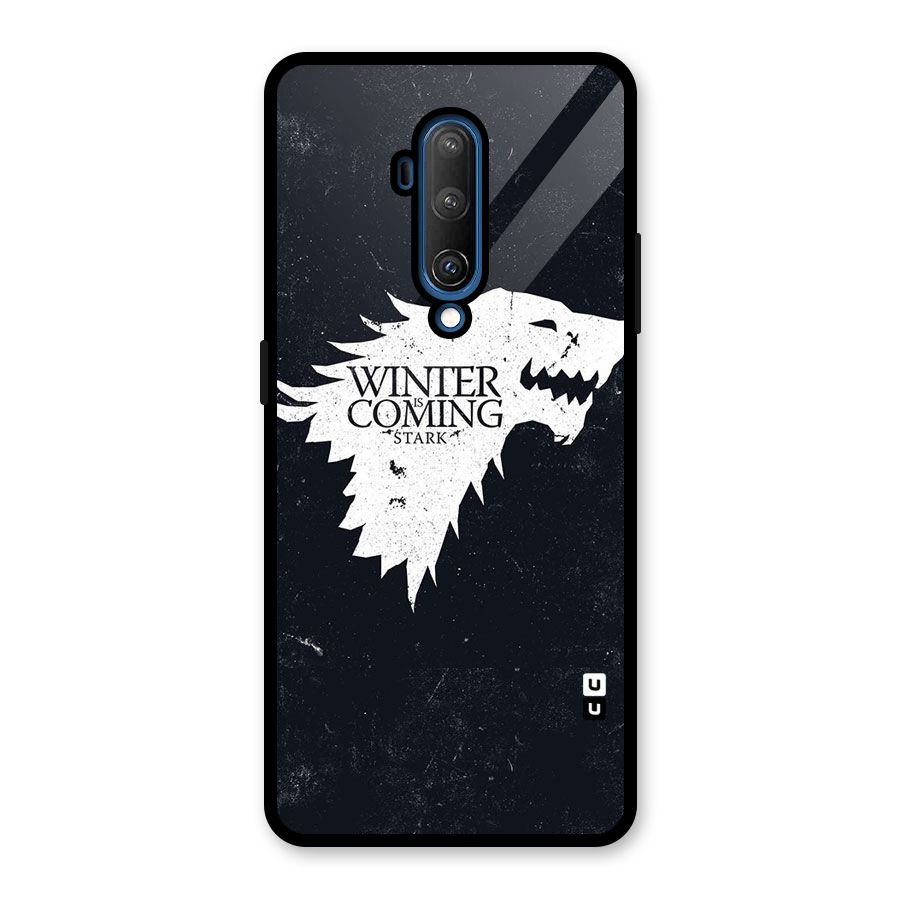 Winter is Coming Stark Glass Back Case for OnePlus 7T Pro