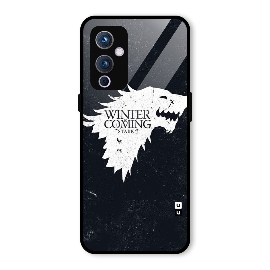 Winter is Coming Stark Glass Back Case for OnePlus 9