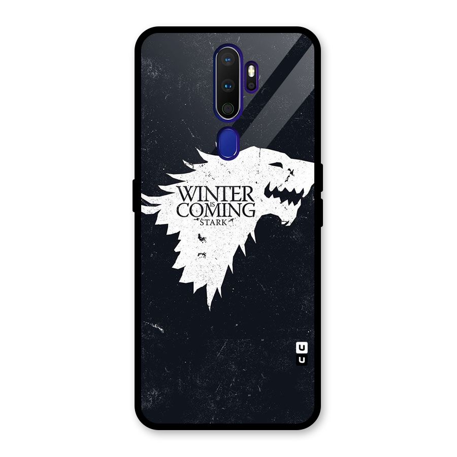 Winter is Coming Stark Glass Back Case for Oppo A9 (2020)