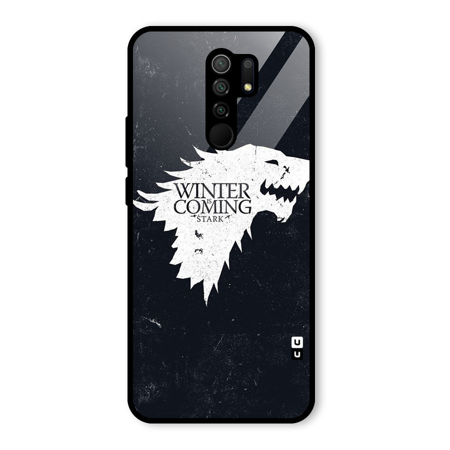 Winter is Coming Stark Glass Back Case for Poco M2