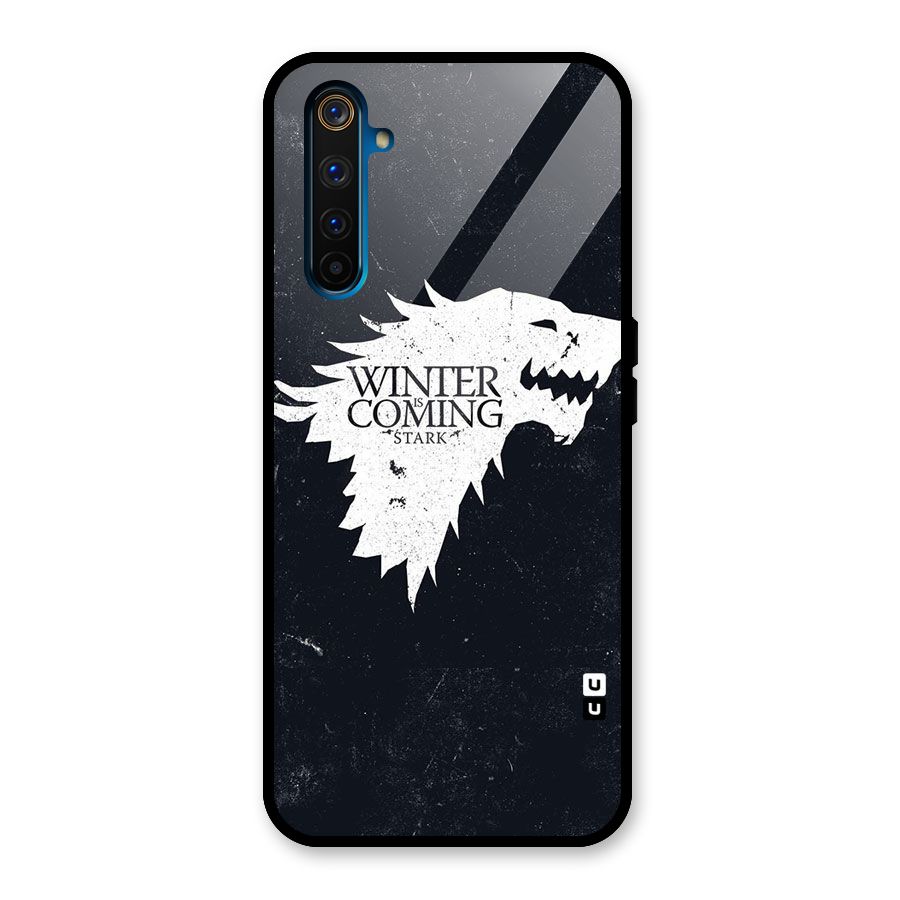 Winter is Coming Stark Glass Back Case for Realme 6 Pro