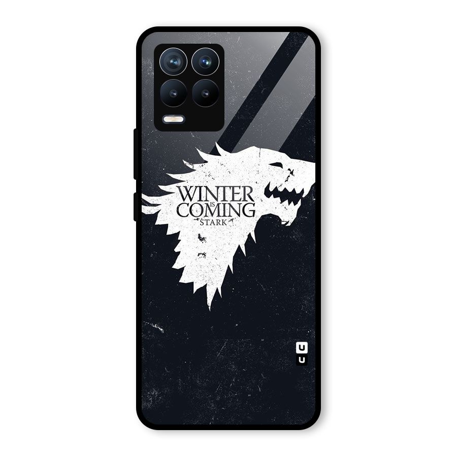 Winter is Coming Stark Glass Back Case for Realme 8 Pro