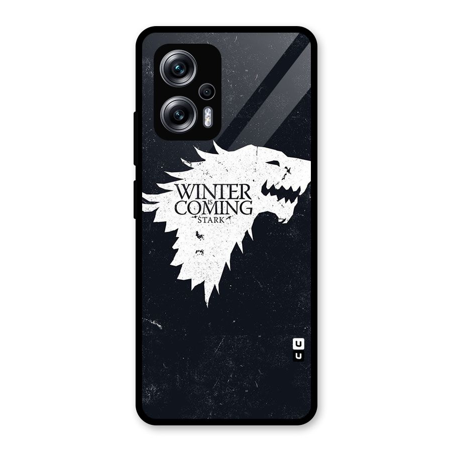 Winter is Coming Stark Glass Back Case for Redmi K50i