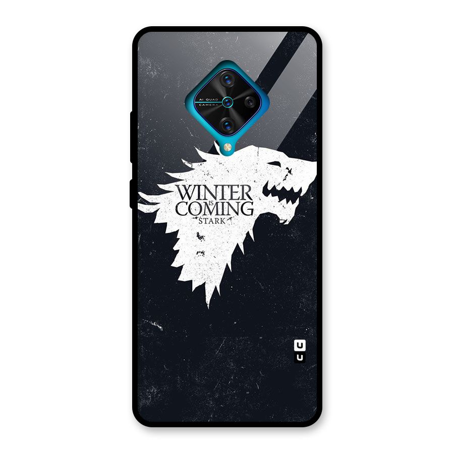 Winter is Coming Stark Glass Back Case for Vivo S1 Pro