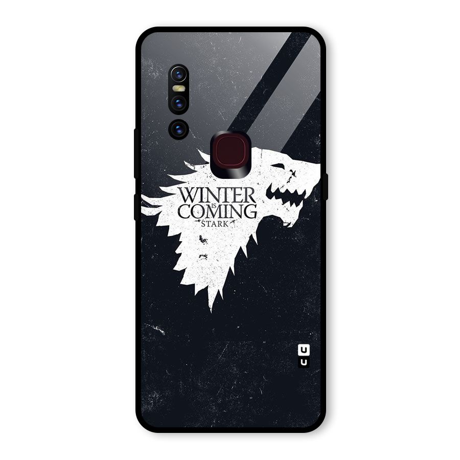 Winter is Coming Stark Glass Back Case for Vivo V15