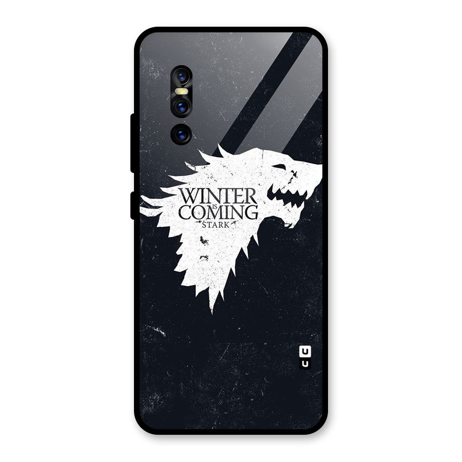 Winter is Coming Stark Glass Back Case for Vivo V15 Pro