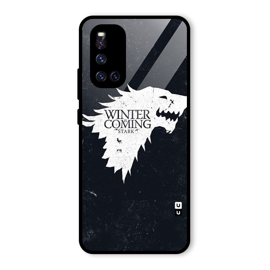 Winter is Coming Stark Glass Back Case for Vivo V19