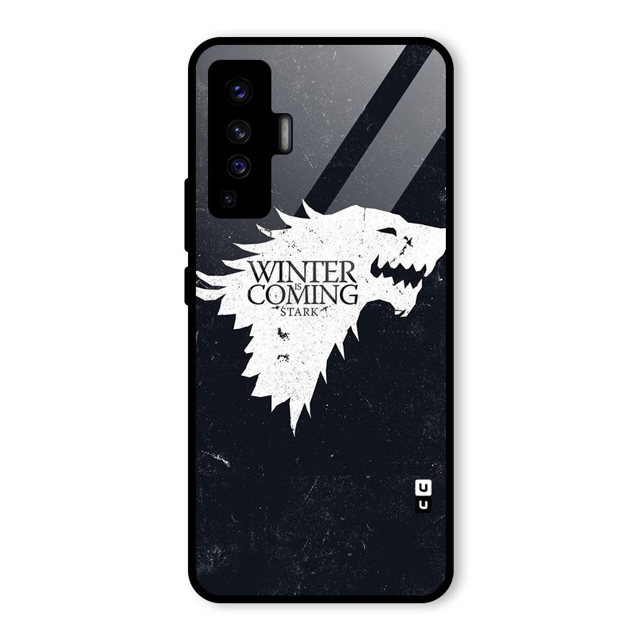 Winter is Coming Stark Glass Back Case for Vivo X50