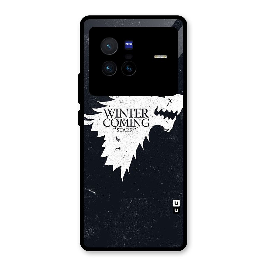 Winter is Coming Stark Glass Back Case for Vivo X80