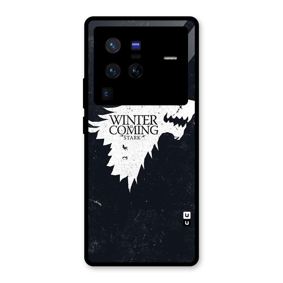 Winter is Coming Stark Glass Back Case for Vivo X80 Pro