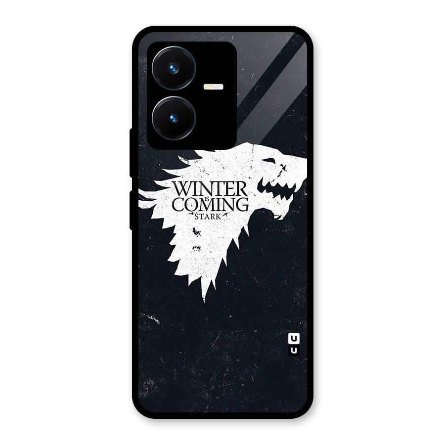 Winter is Coming Stark Glass Back Case for Vivo Y22