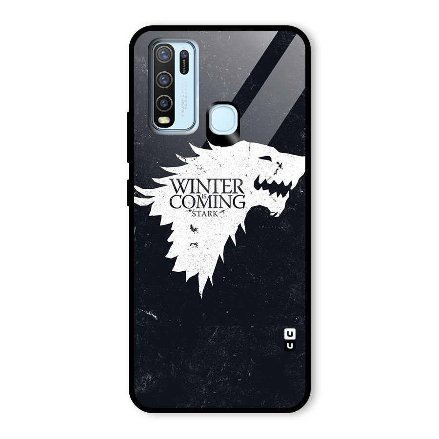 Winter is Coming Stark Glass Back Case for Vivo Y50