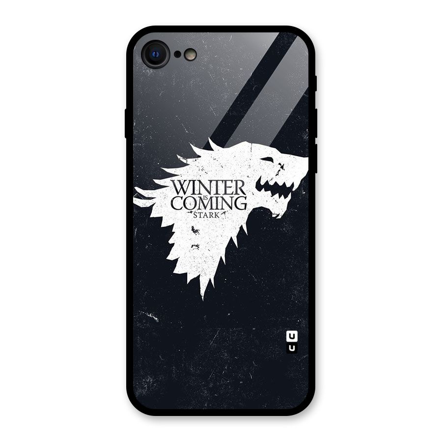 Winter is Coming Stark Glass Back Case for iPhone SE 2022