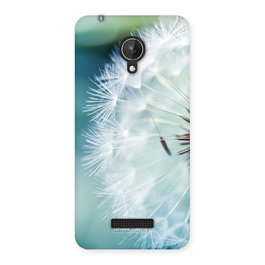 Wish Floral Back Case for Micromax Canvas Spark Q380