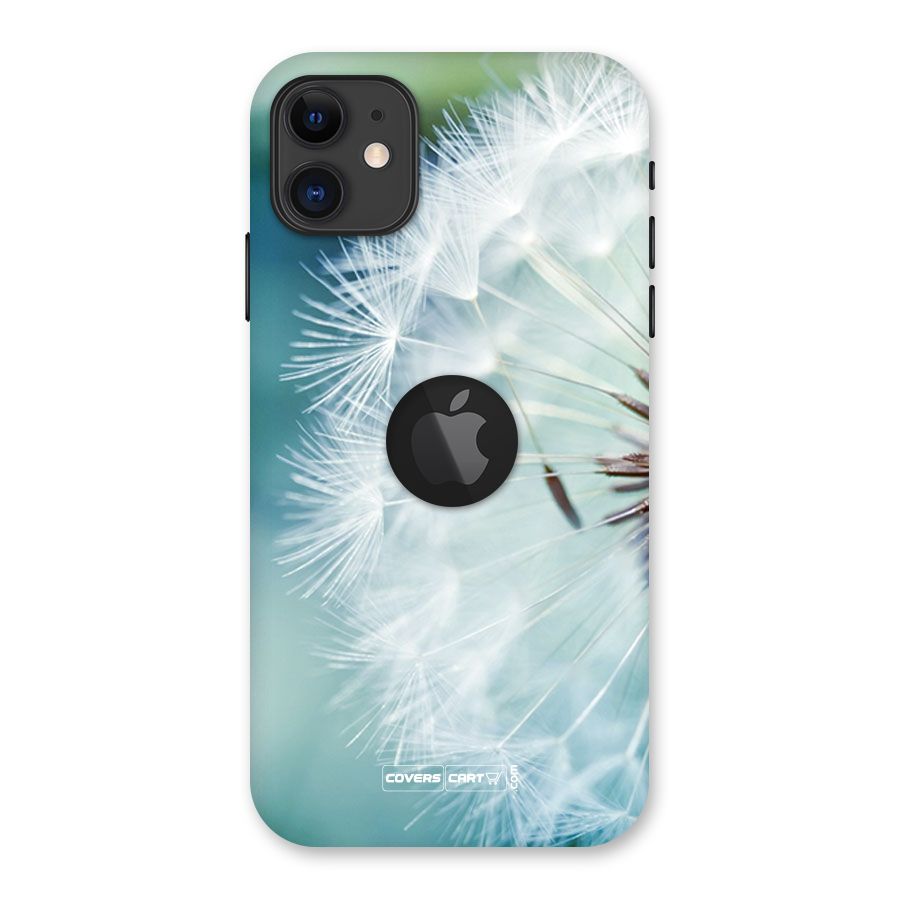 Wish Floral Back Case for iPhone 11 Logo Cut