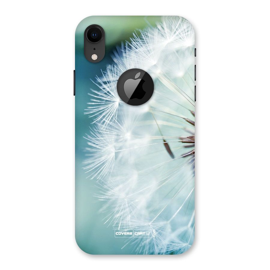 Wish Floral Back Case for iPhone XR Logo Cut