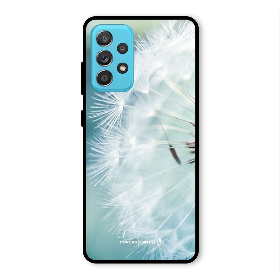 Wish Floral Glass Back Case for Galaxy A52s 5G
