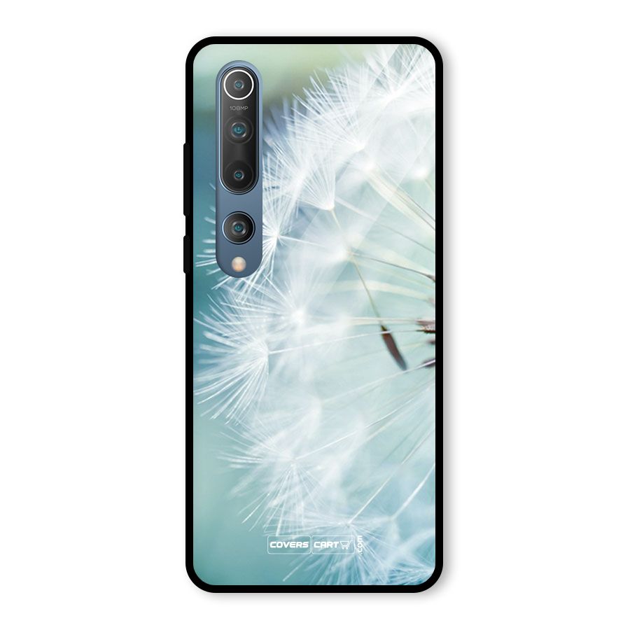 Wish Floral Glass Back Case for Mi 10