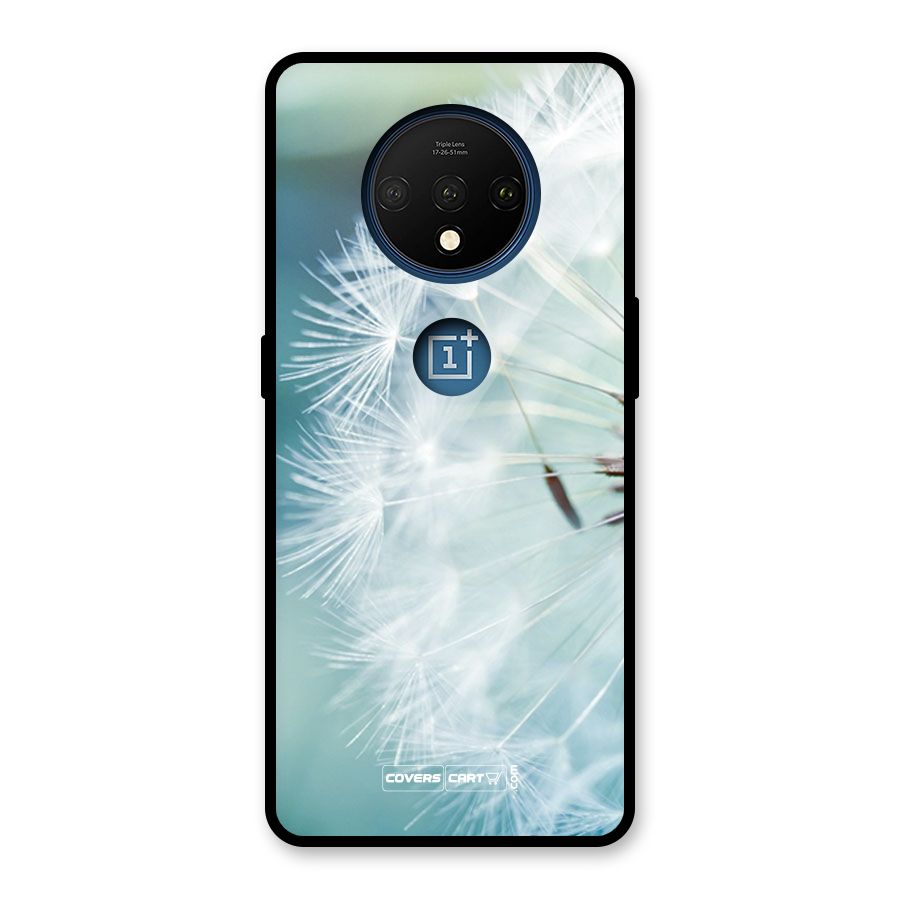 Wish Floral Glass Back Case for OnePlus 7T